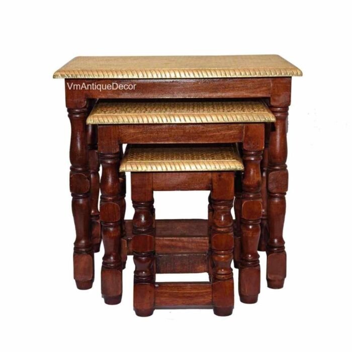 brass fitting nesting table