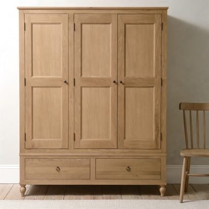 Wood Wardrobe Shelves Drawers-Cupboard