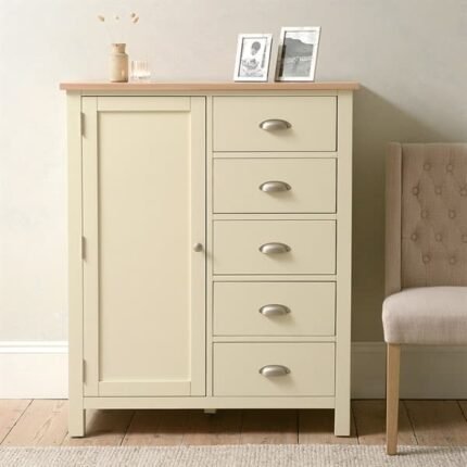 Wooden Cupboard with Drawers